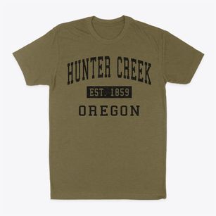Hunter Creek Oregon Classic Established Classic Dad T-Shirt