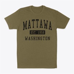 Mattawa Washington Classic Established Classic Dad T-Shirt