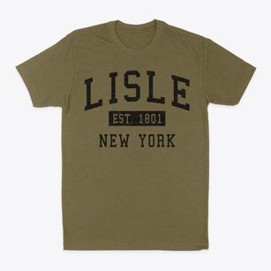 Lisle New York Classic Established Classic Dad T-Shirt