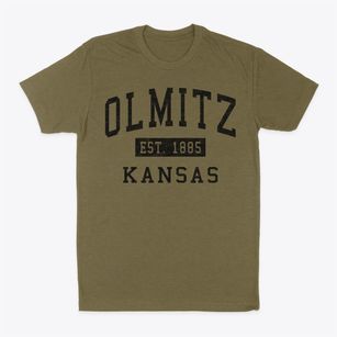 Olmitz Kansas Classic Established Classic Dad T-Shirt