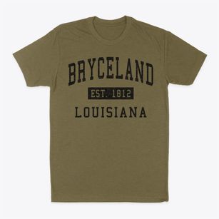 Bryceland Louisiana Classic Established Classic Dad T-Shirt