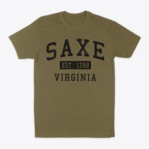 Saxe Virginia Classic Established Classic Dad T-Shirt