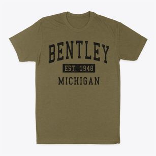 Bentley Michigan Classic Established Classic Dad T-Shirt