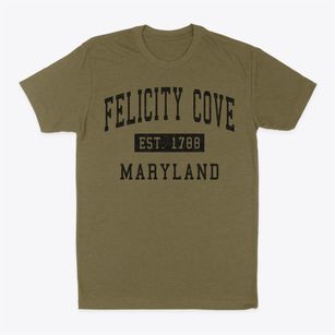 Felicity Cove Maryland Classic Established Classic Dad T-Shirt