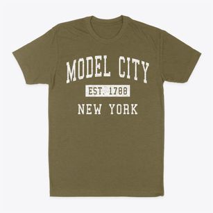 Model City New York Classic Established Classic Dad T-Shirt