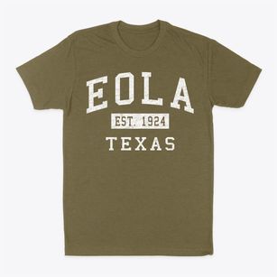 Eola Texas Classic Established Classic Dad T-Shirt