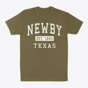 Newby Texas Classic Established Classic Dad T-Shirt