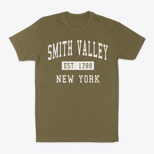 Smith Valley New York Classic Established Classic Dad T-Shirt