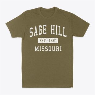 Sage Hill Missouri Classic Established Classic Dad T-Shirt