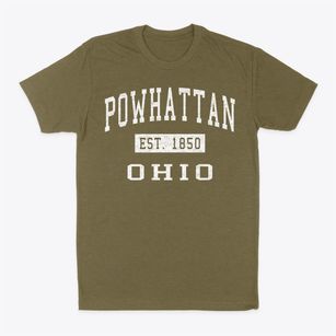 Powhattan Ohio Classic Established Classic Dad T-Shirt