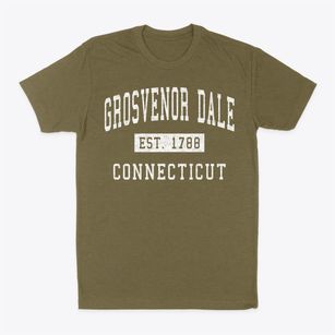 Grosvenor Dale Connecticut Classic Established Classic Dad T-Shirt