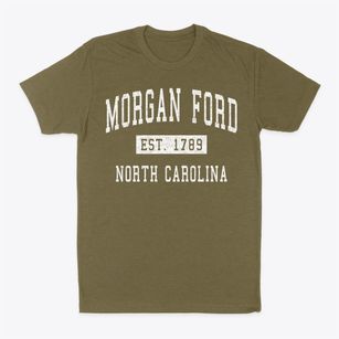 Morgan Ford North Carolina Classic Established Classic Dad T-Shirt