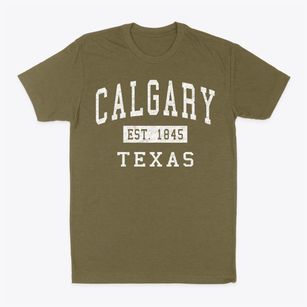 Calgary Texas Classic Established Classic Dad T-Shirt