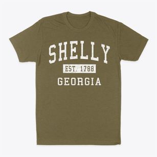 Shelly Georgia Classic Established Classic Dad T-Shirt