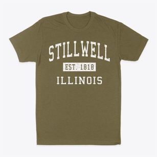 Stillwell Illinois Classic Established Classic Dad T-Shirt