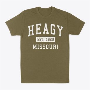 Heagy Missouri Classic Established Classic Dad T-Shirt