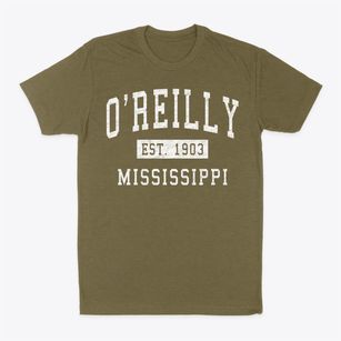 O'reilly Mississippi Classic Established Classic Dad T-Shirt