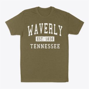 Waverly Tennessee Classic Established Classic Dad T-Shirt