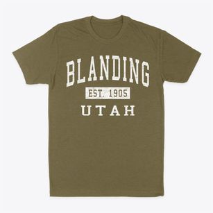 Blanding Utah Classic Established Classic Dad T-Shirt