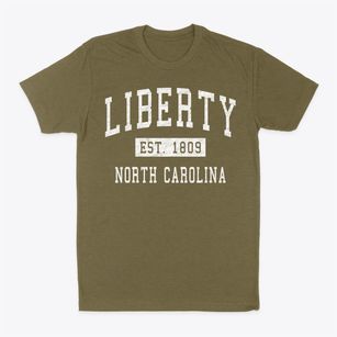 Liberty North Carolina Classic Established Classic Dad T-Shirt