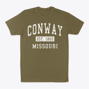 Conway Missouri Classic Established Classic Dad T-Shirt