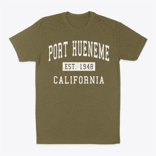 Port Hueneme California Classic Established Classic Dad T-Shirt