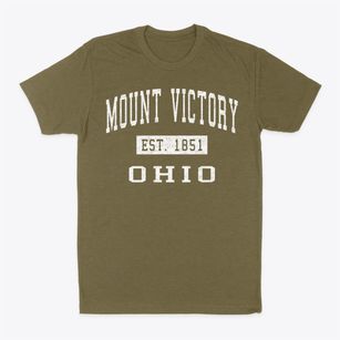Mount Victory Ohio Classic Established Classic Dad T-Shirt