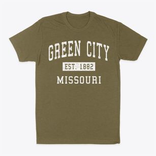 Green City Missouri Classic Established Classic Dad T-Shirt