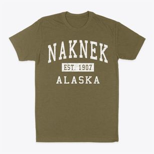 Naknek Alaska Classic Established Classic Dad T-Shirt