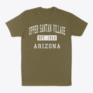 Upper Santan Village Arizona Classic Established Classic Dad T-Shirt