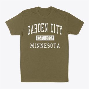 Garden City Minnesota Classic Established Classic Dad T-Shirt