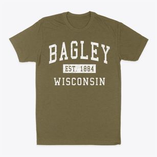 Bagley Wisconsin Classic Established Classic Dad T-Shirt
