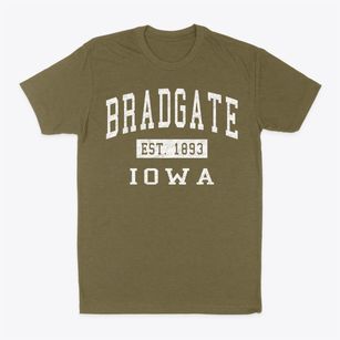 Bradgate Iowa Classic Established Classic Dad T-Shirt
