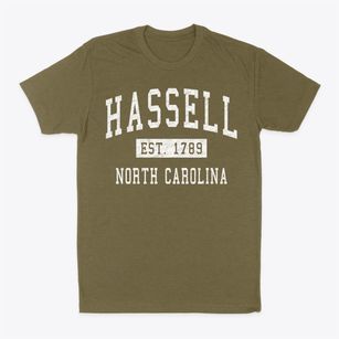 Hassell North Carolina Classic Established Classic Dad T-Shirt