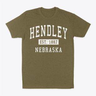 Hendley Nebraska Classic Established Classic Dad T-Shirt