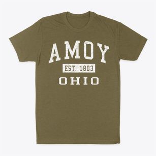 Amoy Ohio Classic Established Classic Dad T-Shirt