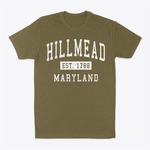 Hillmead Maryland Classic Established Classic Dad T-Shirt