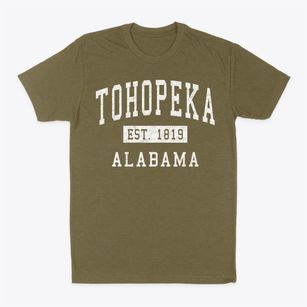 Tohopeka Alabama Classic Established Classic Dad T-Shirt
