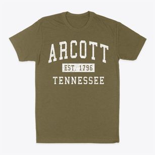 Arcott Tennessee Classic Established Classic Dad T-Shirt