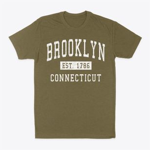 Brooklyn Connecticut Classic Established Classic Dad T-Shirt