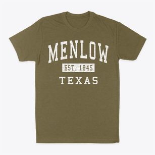 Menlow Texas Classic Established Classic Dad T-Shirt
