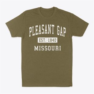 Pleasant Gap Missouri Classic Established Classic Dad T-Shirt