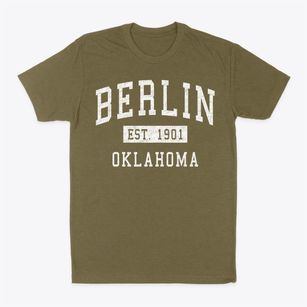 Berlin Oklahoma Classic Established Classic Dad T-Shirt