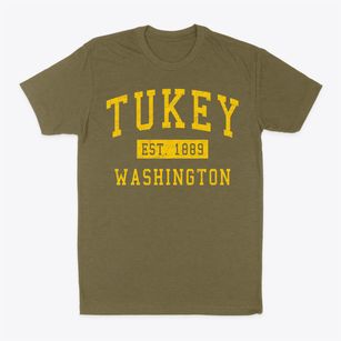 Tukey Washington Classic Established Classic Dad T-Shirt