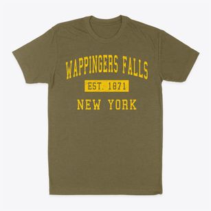 Wappingers Falls New York Classic Established Classic Dad T-Shirt