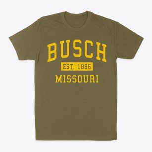 Busch Missouri Classic Established Classic Dad T-Shirt