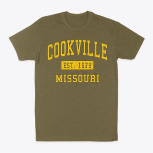 Cookville Missouri Classic Established Classic Dad T-Shirt