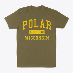 Polar Wisconsin Classic Established Classic Dad T-Shirt