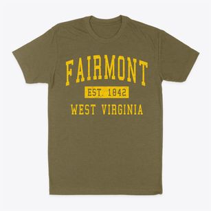 Fairmont West Virginia Classic Established Classic Dad T-Shirt