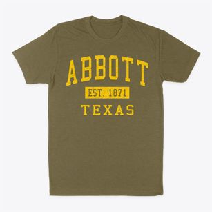 Abbott Texas Classic Established Classic Dad T-Shirt